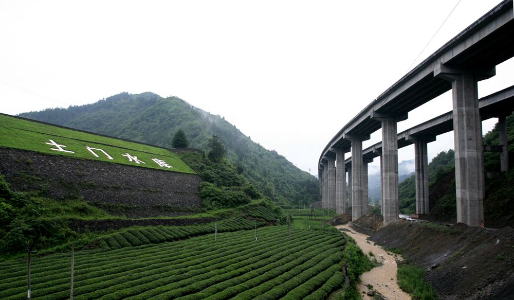 湖北十漫高速地八合同段土门特大桥工程_副本